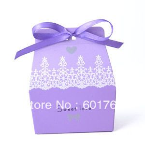 Wedding Favor Sweet Love Paper Candy Box, For U Pick, Wedding ...